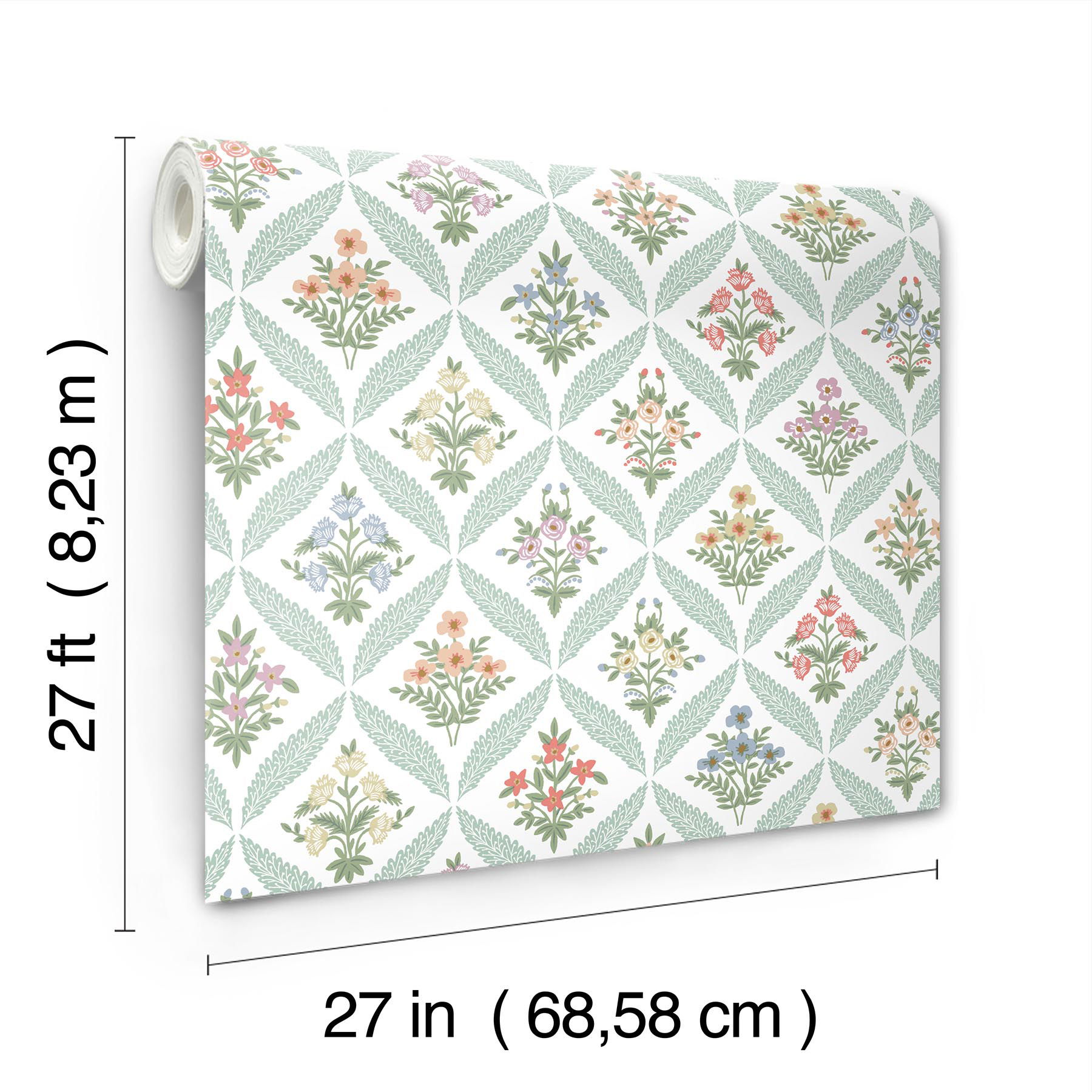 Estee Garden Pastel Wallpaper Estee Garden Pastel Wallpaper large image