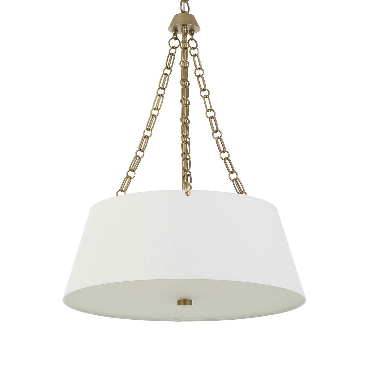 Andalucia 4 Light Drum Pendant, by Uttermost, 32.5" height x 24" diameter View 8