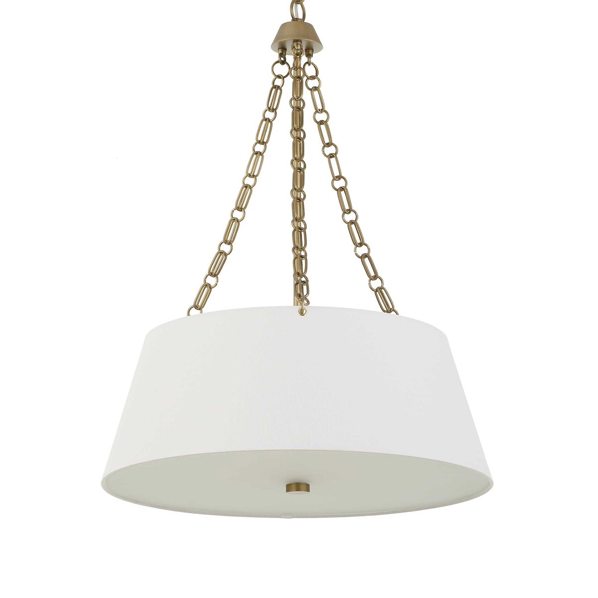 Andalucia 4 Light Drum Pendant, by Uttermost, 32.5" height x 24" diameter View 8