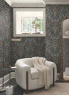 Garden Black & Neutral Terrace Wallpaper 1 Garden Black & Neutral Terrace Wallpaper thumbnail 1