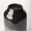 Emu Short Black with Gray Vase, by Mercana, 5.2" length x 5.2" width x 10.08" height thumbnail 8