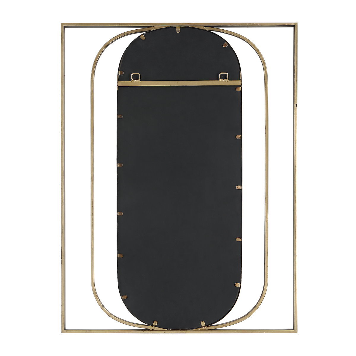Replicate Contemporary Oval Mirror, by Uttermost, 30" width x 40" height x 1.25" depth View 8