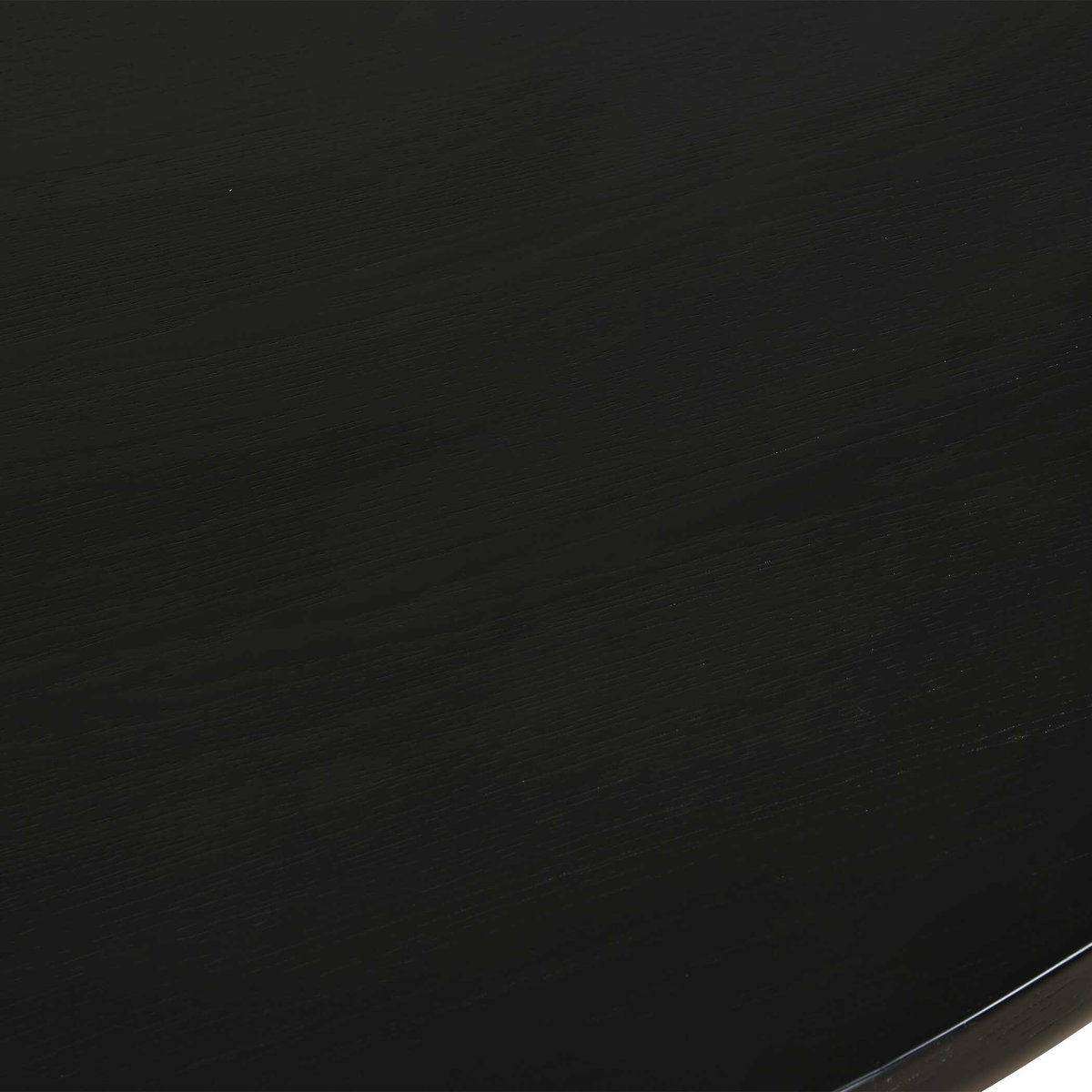 Hersch Round Black Dining Table, by Uttermost, 60" width x 30.5" height x 60" depth View 6