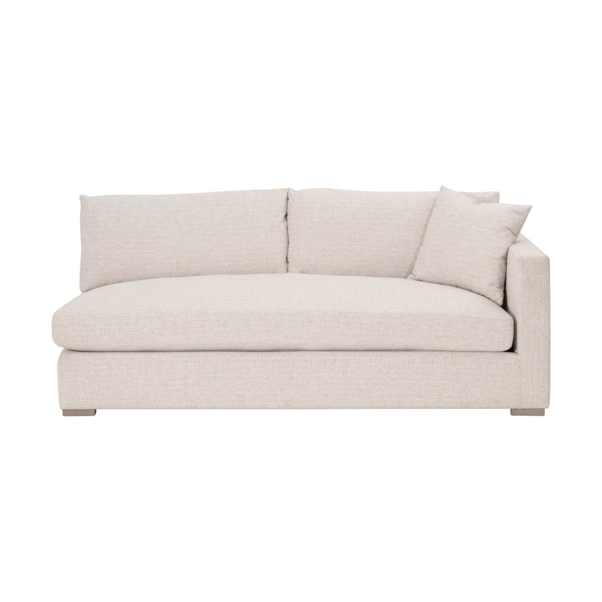 Newport Outdoor Modular 2-Seat Right Track Arm Sofa, Seating by Essentials for Living, 76.5" width x 32.5" height x 37.5" depth View 1