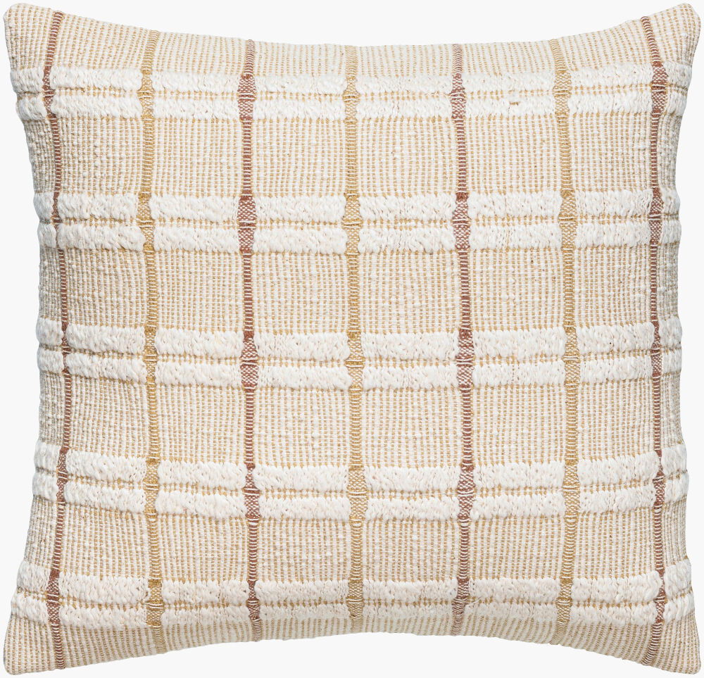 Rochester Accent Pillow, Decorative Pillow by Surya, 18" length x 18" width