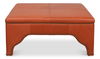 Streetman Cocktail Ottoman, Hermes Brown, Seating by Sarreid, 48" length x 48" width x 18" height thumbnail 8