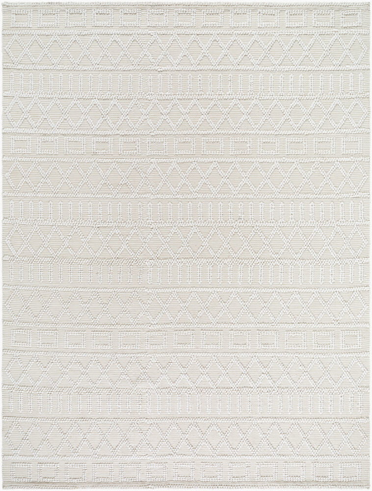 Daffodil Handmade Rug, by Surya, 1'6" length x 1'6" width