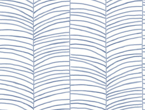 Cascade Palm Chevron Sea Wallpaper