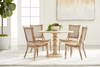 Chelsea 42' Round Dining Table, by Essentials for Living, 42.25" width x 30" height x 42.25" depth thumbnail 14