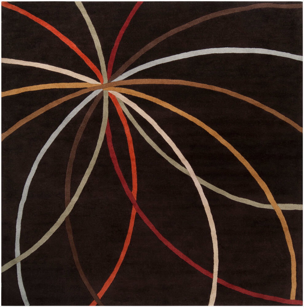 Forum Handmade Rug, by Surya, 1'6" length x 1'6" width