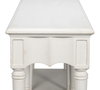 Chantal Console Table Antique White, by Sarreid, 1'6" length x 7'9" width x 3' height thumbnail 7