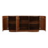 Carlton Sideboard Brown, Sideboards & Buffet by Dovetail, 68" width x 34.18" height x 19.75" depth thumbnail 5