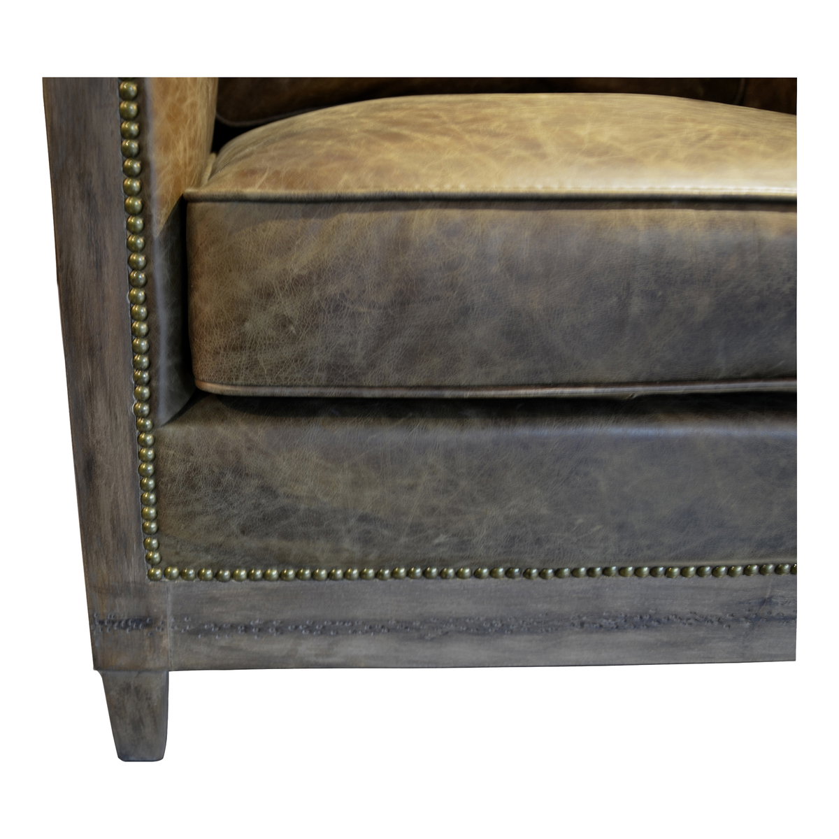 Darlington Club Chair Light Brown, Accent Chair by Moe's Home, 28" width x 31.5" height x 31" depth View 2