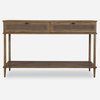 Coast Rattan Console Table, by Uttermost, 52" width x 32" height x 16" depth thumbnail 1
