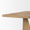 Tarro 84'L x 42'W Rectangular Dining Table | Light Brown Wood | Seats 8, by Mercana, 84" length x 42" width x 30" height thumbnail 8