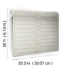 Pavilion Taupe Peel & Stick Wallpaper thumbnail 3