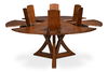 Casual Jupe Dining Table,Palladio, Med, by Sarreid, 55" length x 55" width x 30" height thumbnail 9