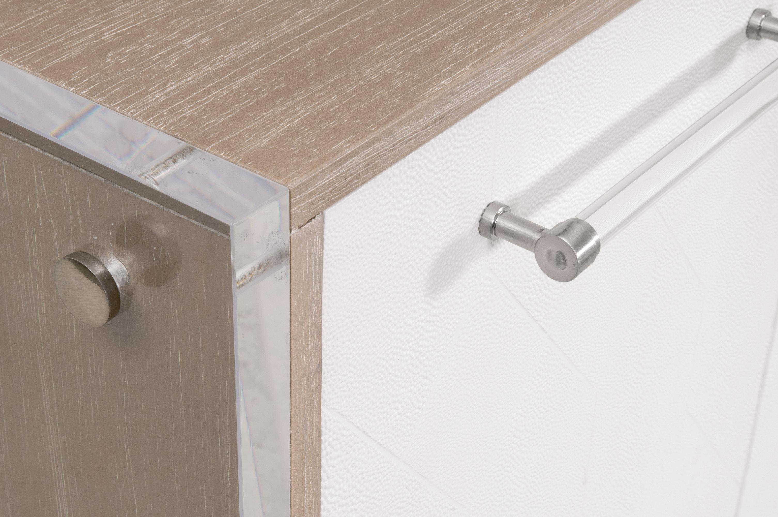 Lorin Shagreen Media Sideboard large image 