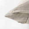 Ivivva 14x26 Beige Fabric Textured Decorative Pillow Cover, by Mercana, 14" length x 26" width x 0.2" height thumbnail 12