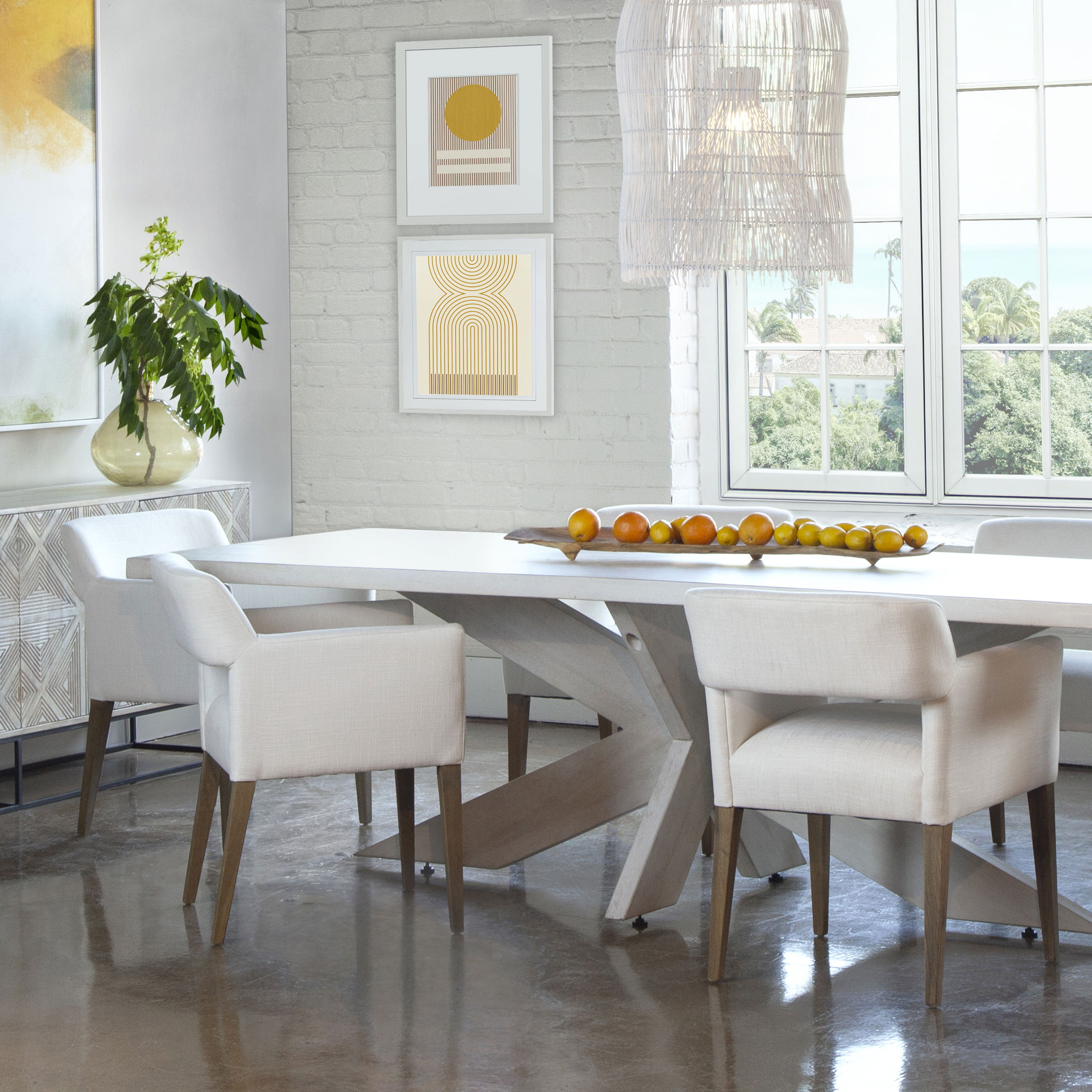 Booker Dining Chair W/ Perf Fabric large image 