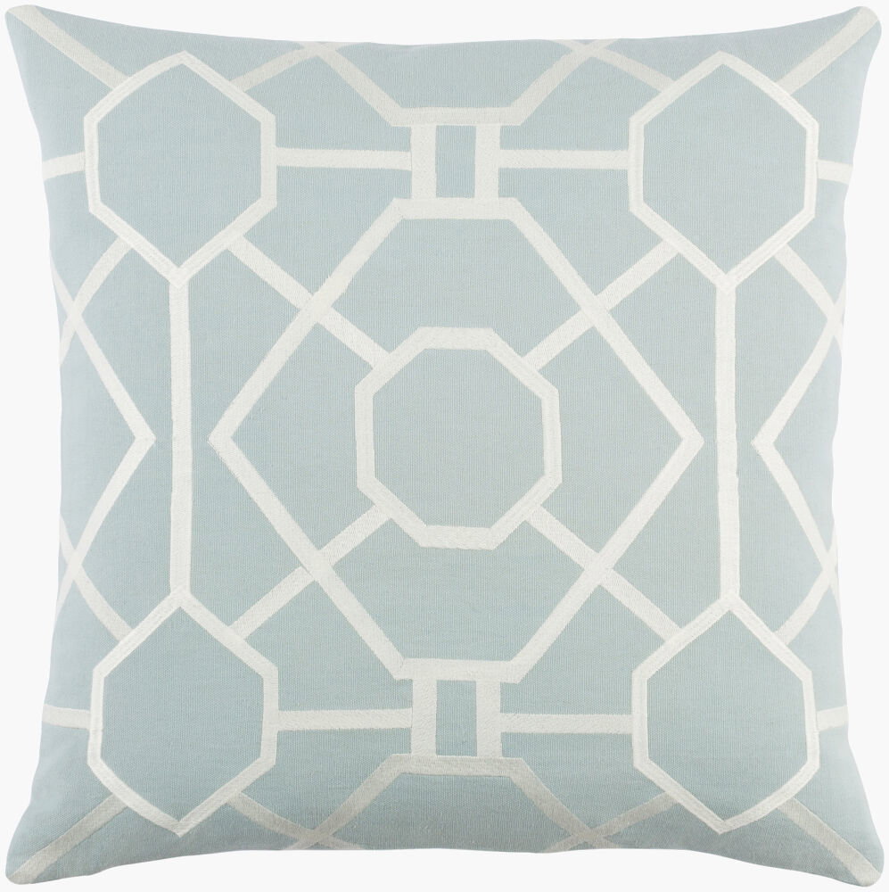 Kingdom Accent Pillow, Decorative Pillow by Surya, 18" length x 18" width