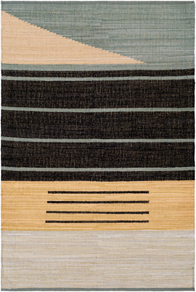 Fulham Handmade Rug, by Surya, 1'6" length x 1'6" width