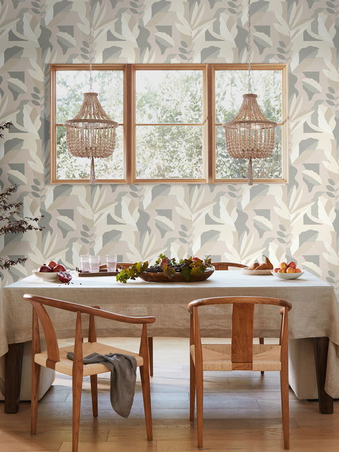 Papier Colle Neutral Wallpaper