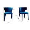 Jennaya Dining Chair Teal thumbnail 5