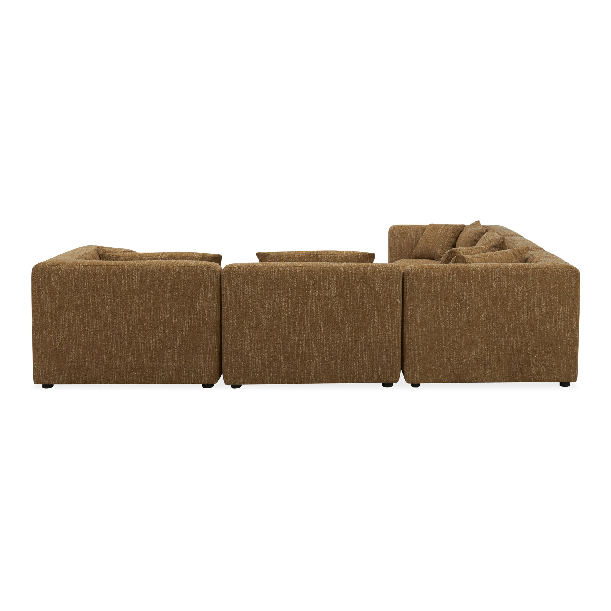 Lowtide Classic L-shaped Modular Sectional Amber Glow large image 