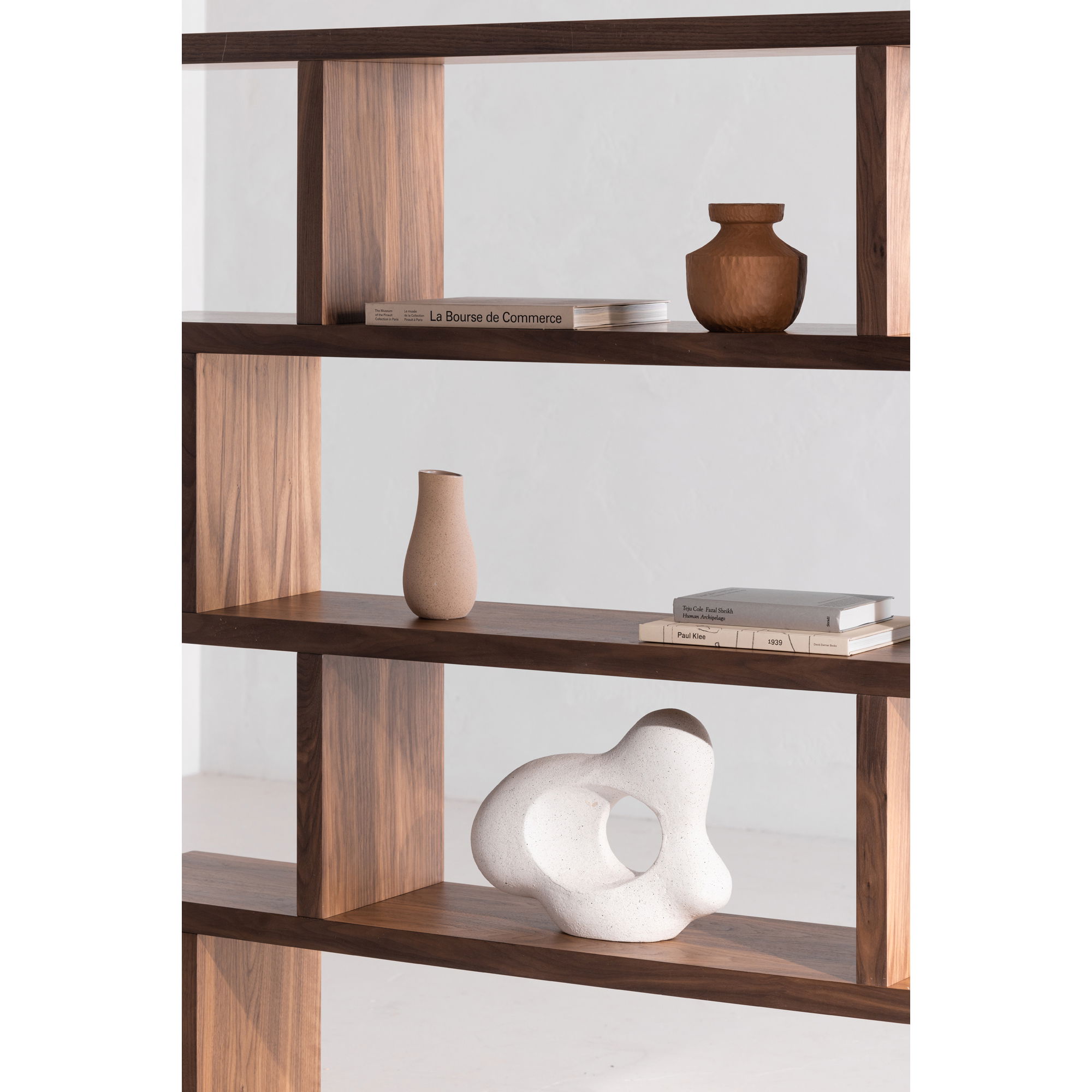 Miri Large Shelf Brown, Shelving & Bookcase by Moe's Home, 63" width x 63" height x 11" depth View 6