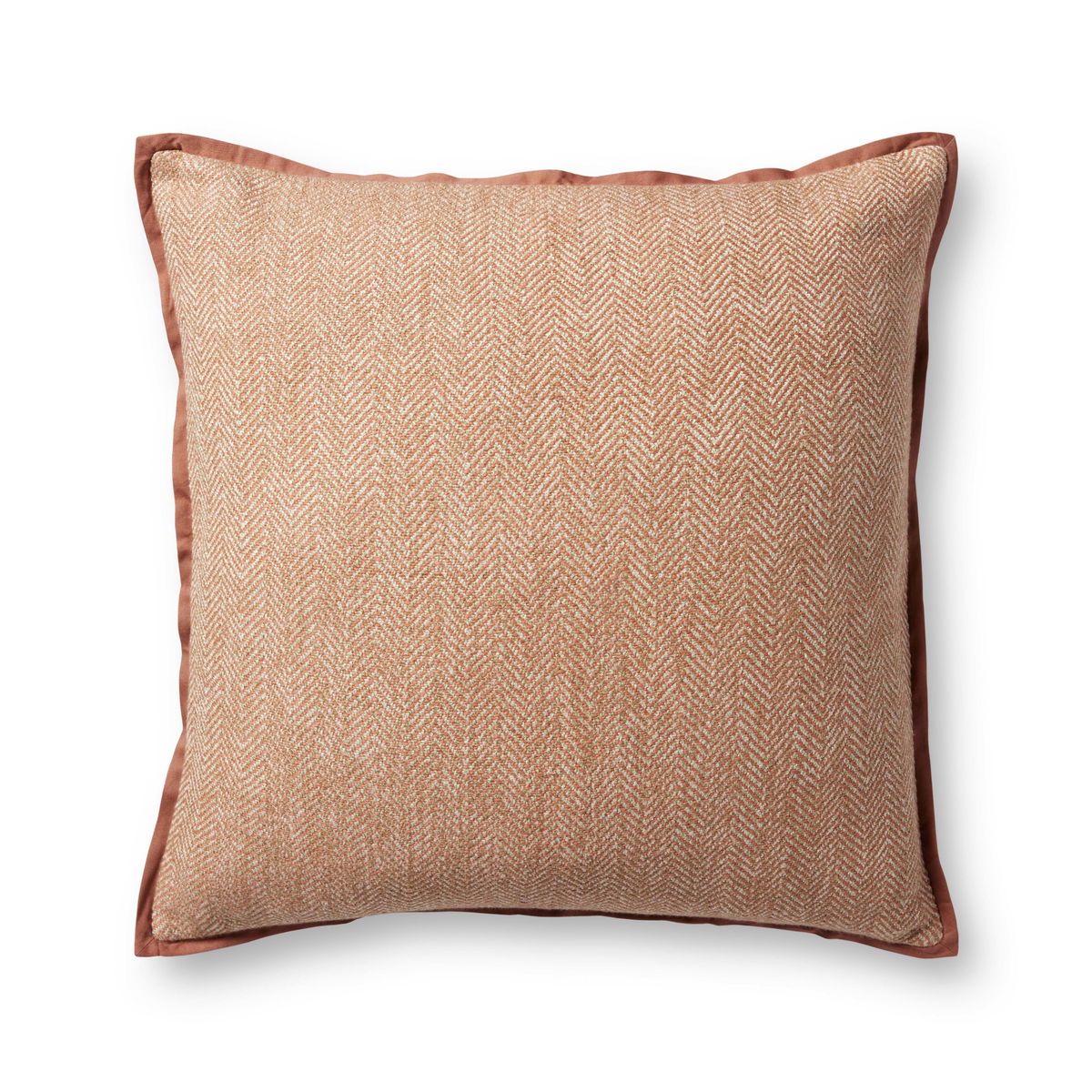 Jean Stoffer x Loloi Rose Pillow, Decorative Pillow, 22" length x 22" width View 1
