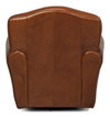 Elite French Club Swivel Chair, by Sarreid, 2'9" length x 3' width x 2'9" height thumbnail 10
