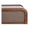 Rye 3 Drawer Nightstand Warm Brown thumbnail 6