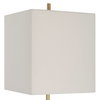 Escort Brass Buffet Lamp, Floor Lamp by Uttermost, 9" width x 37" height x 9" depth thumbnail 6