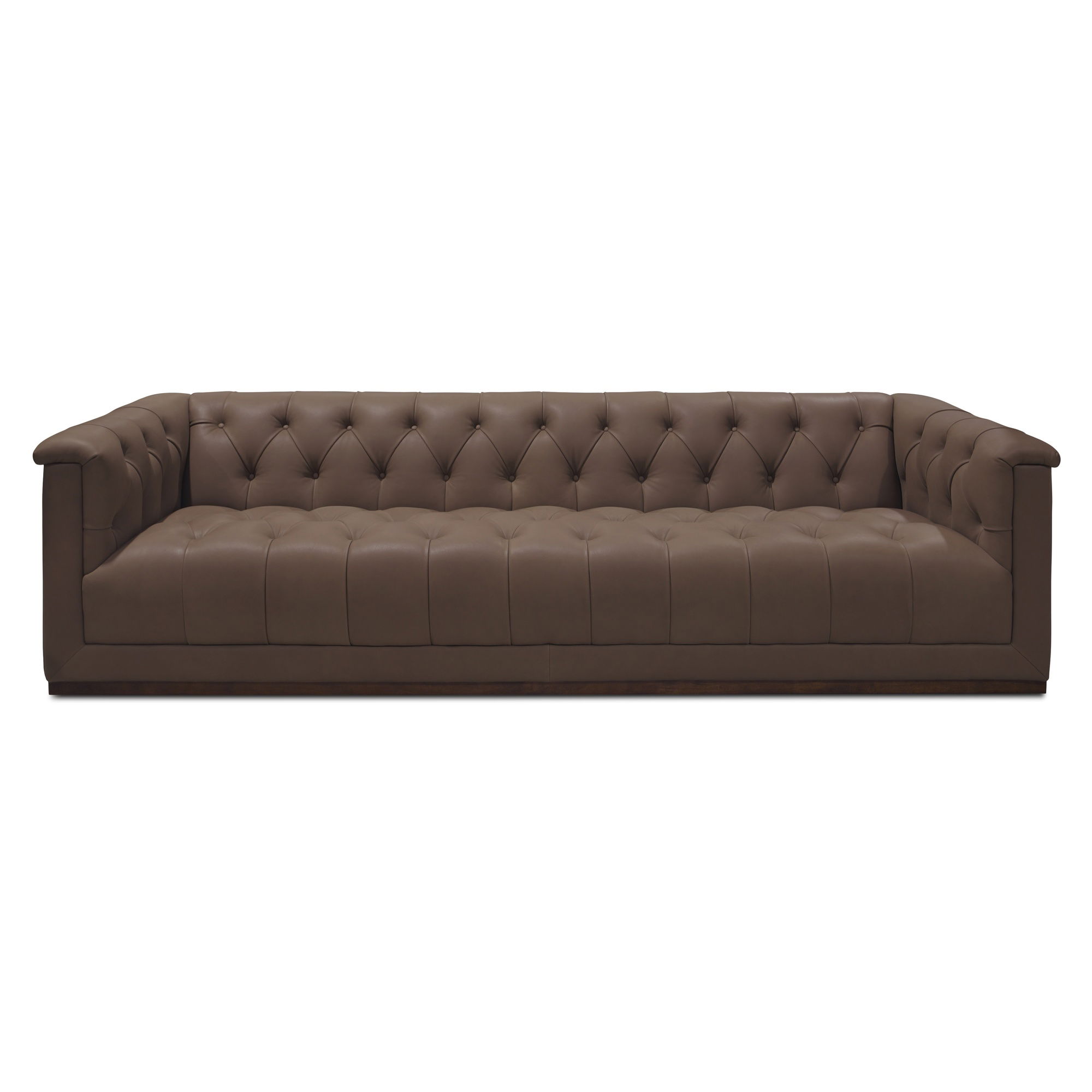 Jervis Sofa Cool Brown, Sofas & Sectional by Moe's Home, 83.5" width x 32.5" height x 40.35" depth View 1