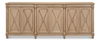 Marksman Sideboard, Dark Beige, Cabinets & Sideboard by Sarreid, 96" length x 20" width x 39" height thumbnail 2