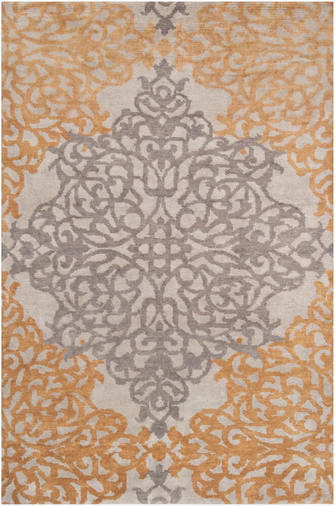Caspian Handmade Rug, by Surya, 9'9" length x 7'9" width