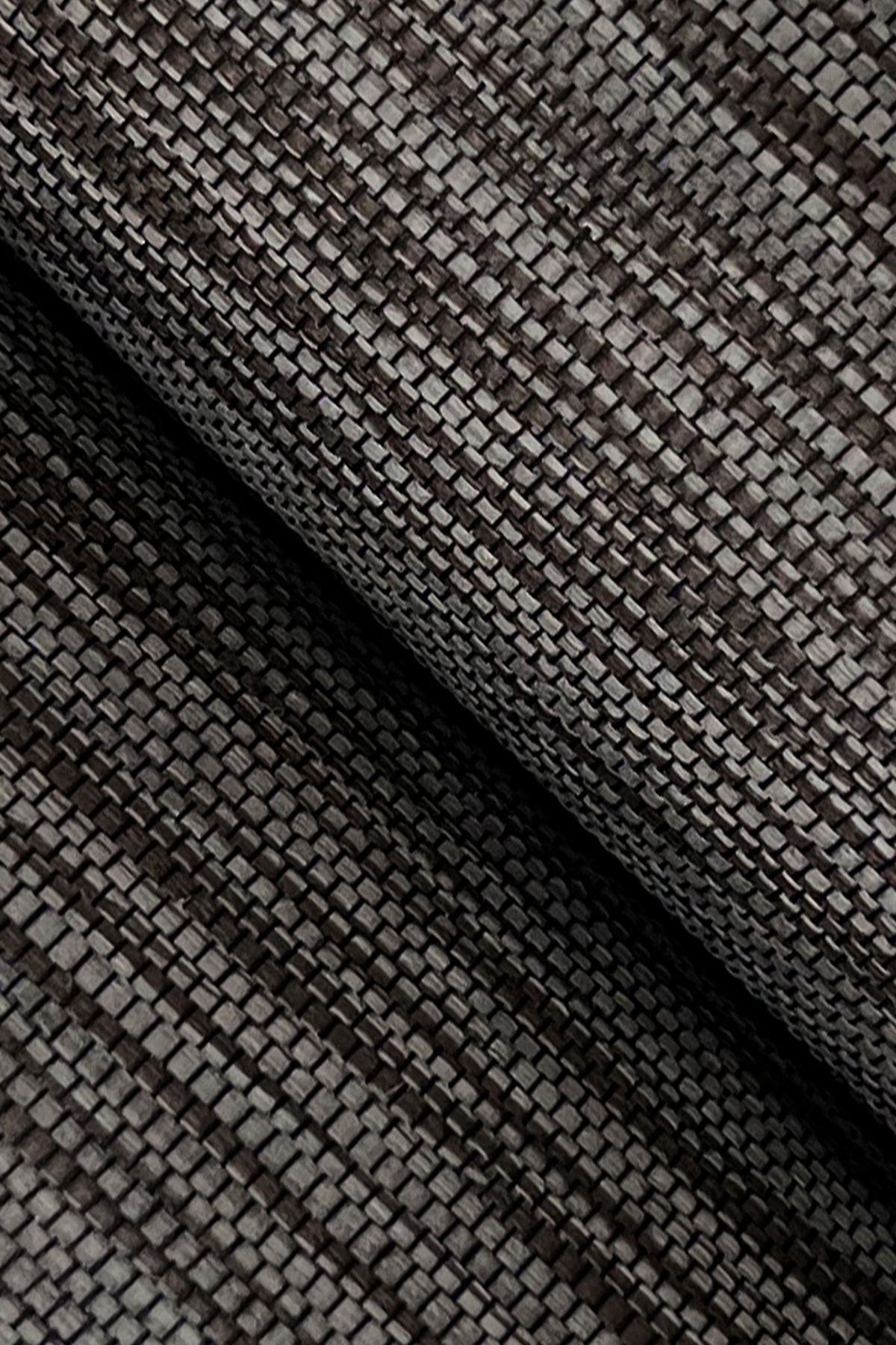 Horizon Paperweave Black Wallpaper large image 