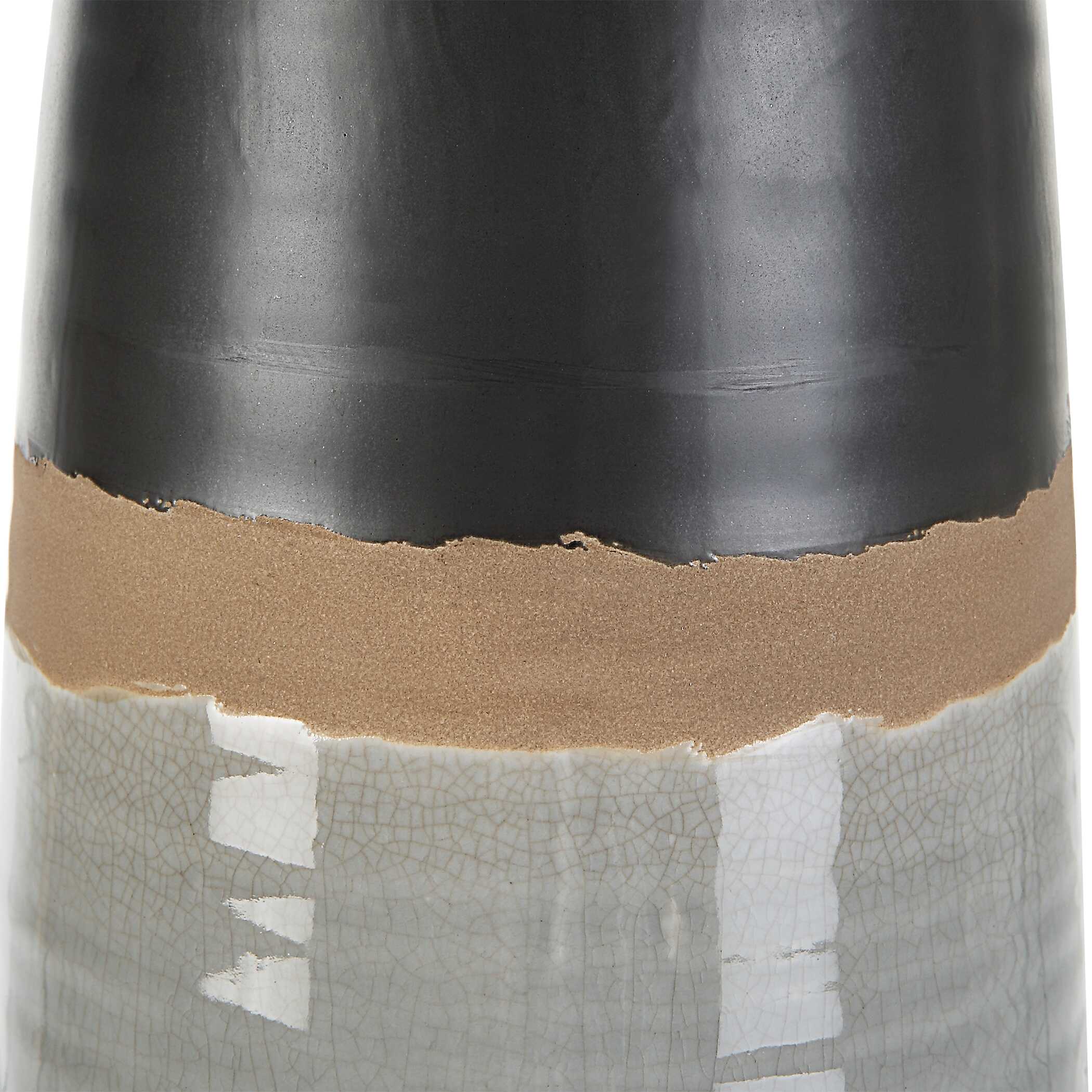 Coen Gray Table Lamp, by Uttermost, 15" width x 25.5" height x 15" depth View 9