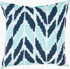 Rain Accent Pillow, Decorative Pillow by Surya, 18" length x 18" width thumbnail