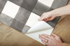 Magnolia Home Watercolor Check Black Peel & Stick Wallpaper, by York Wall, 20' length x 1'8.5" width x 0.02" depth thumbnail 5