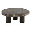 Darnell Coffee Table Natural Black Small, by Dovetail, 34" width x 12" height x 27.5" depth thumbnail 3