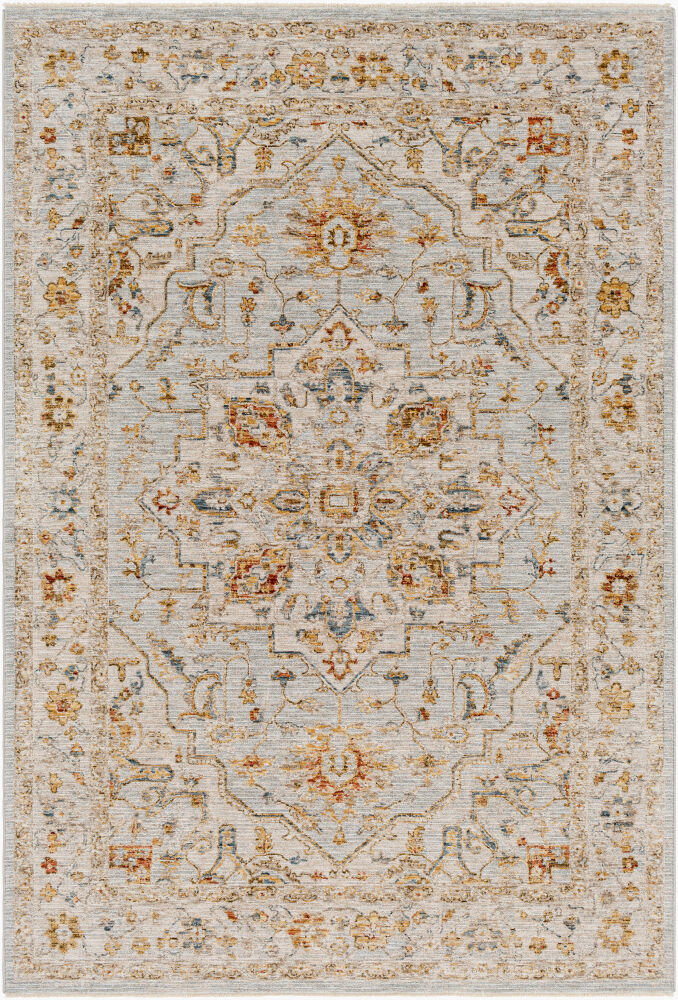 Reina Machine Woven Rug, by Surya, 7'10.49" length x 7'10.49" width