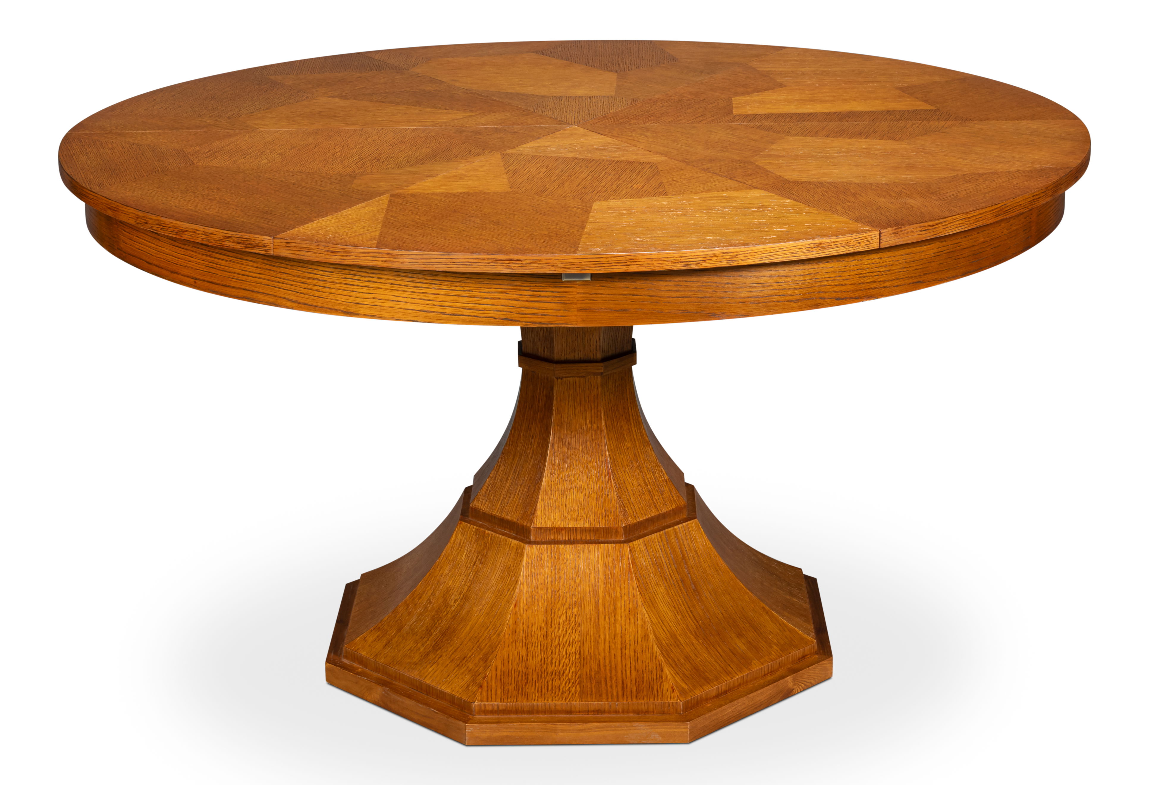 Giselle Jupe Table,Tobacco B,Medium, Dining Table by Sarreid, 55" length x 55" width x 30" height View 1