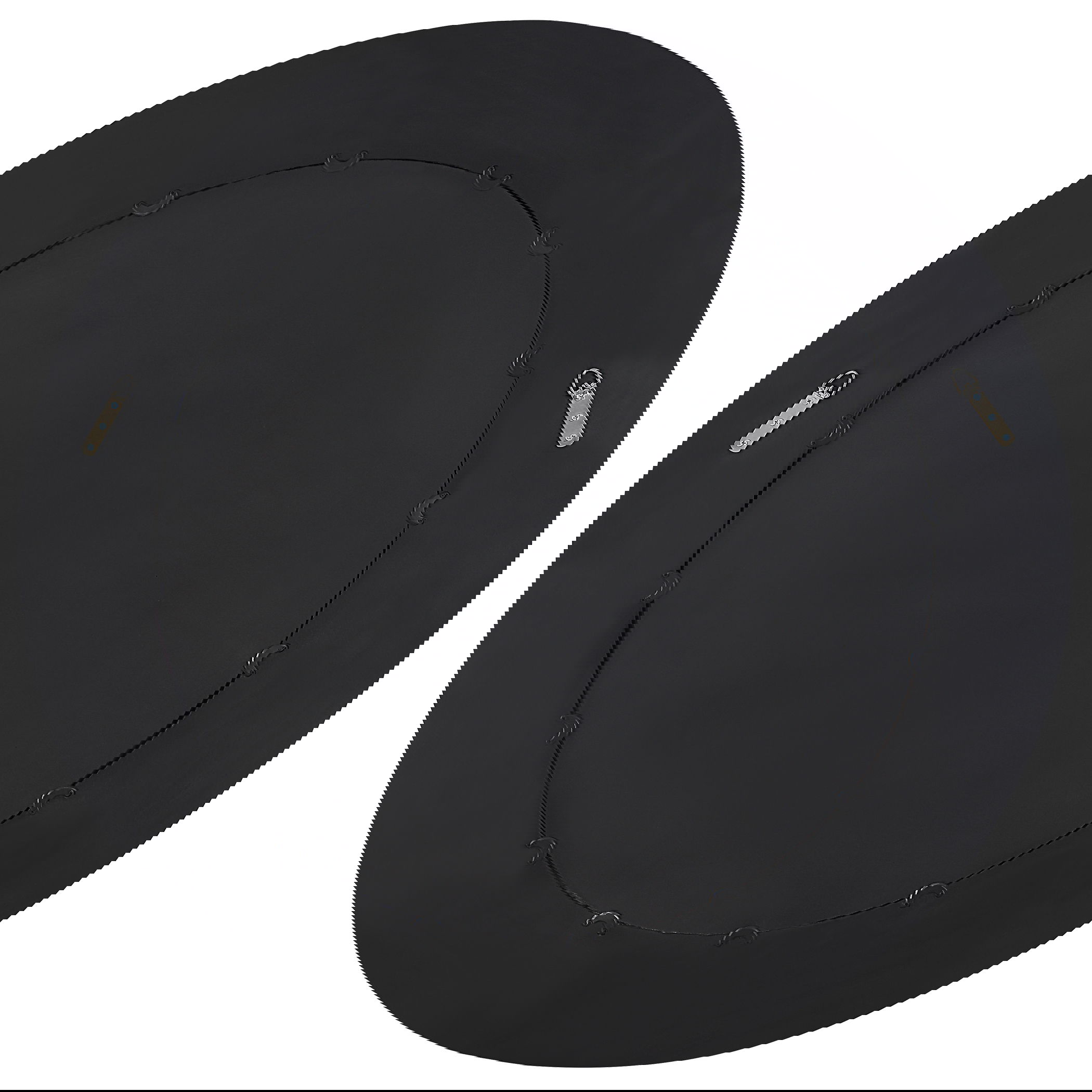 Caribou Dark Espresso Round Mirror, by Uttermost, 41.37" width x 41.37" height x 1.62" depth View 7