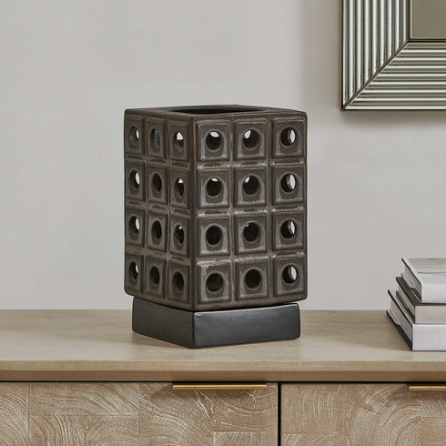 Lattice Indoor-Outdoor Lantern Candleholder