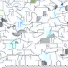 Fauvist Blue & Green Peel & Stick Wallpaper thumbnail 0