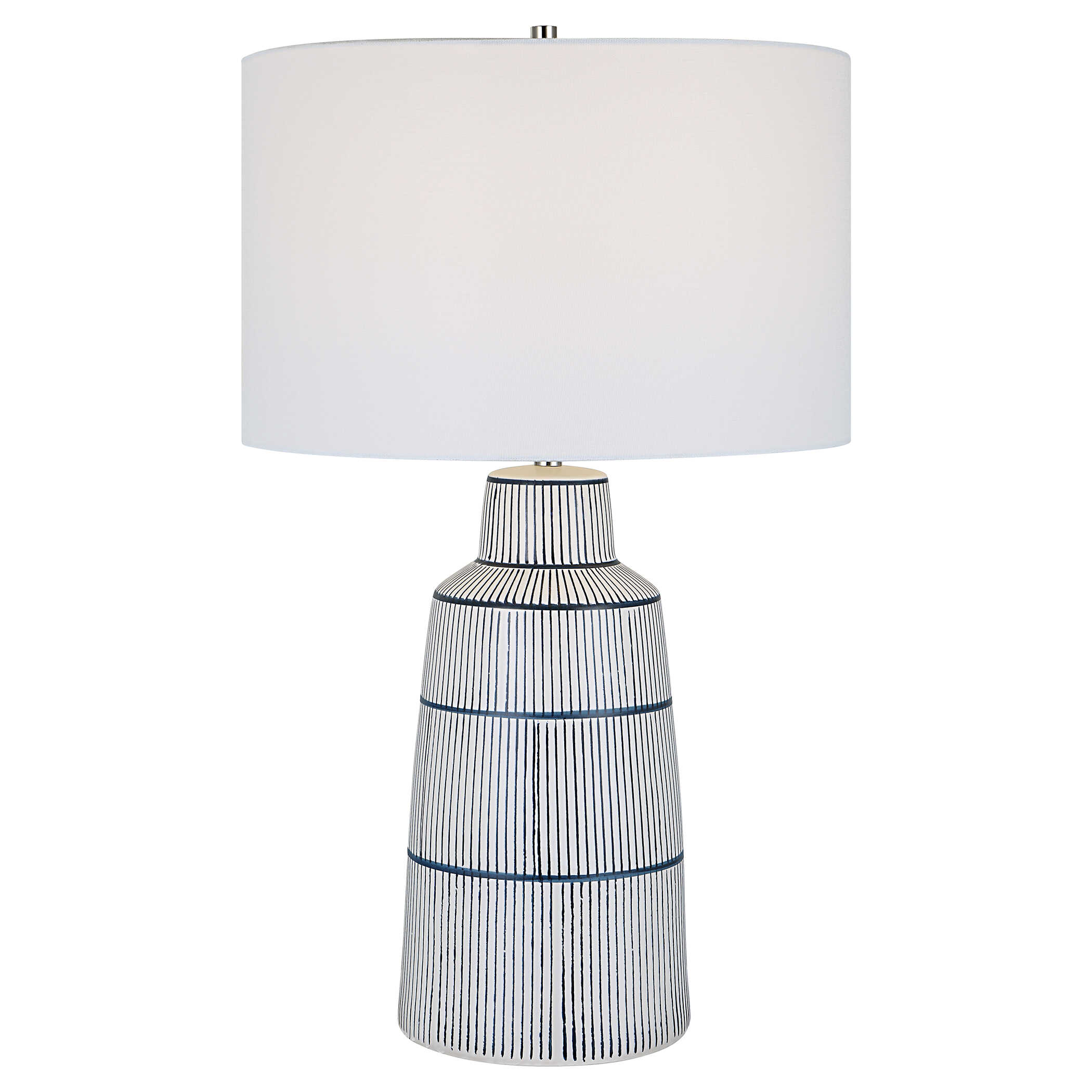 Breton Nautical Stripe Table Lamp large image 