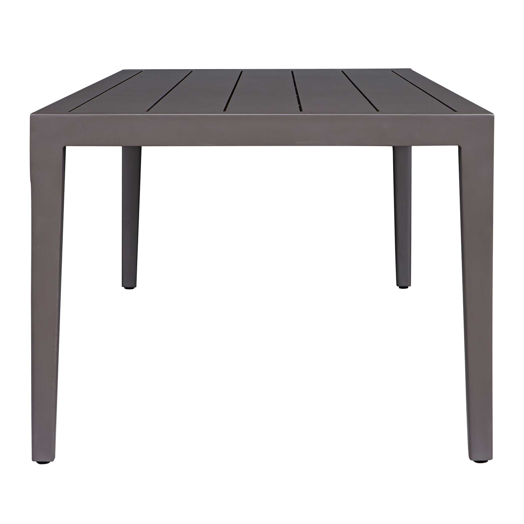 Polanco Outdoor Aluminum Dining Table, Furniture by Uttermost, 92" width x 29.75" height x 38.6" depth View 7