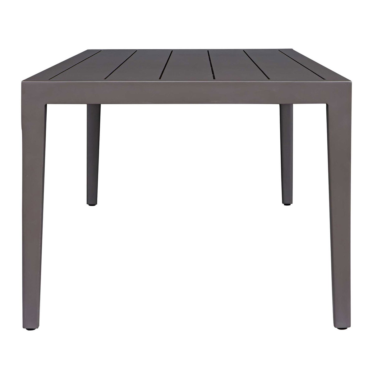 Polanco Outdoor Aluminum Dining Table, Outdoor Table by Uttermost, 7'8" width x 2'5.75" height x 3'2.6" depth View 7
